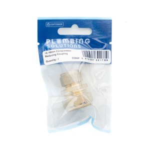 Plumbing Solutions® Brass Compression Reducing, 15 x10mm