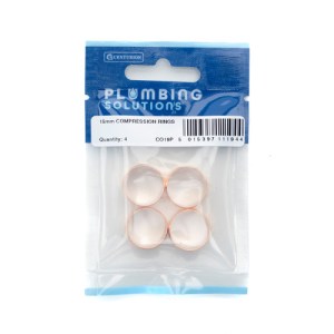 Plumbing Solutions® Copper Olive Rings, 15mm