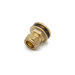 Plumbing Solutions® 15mm Brass Compression Tank Connector