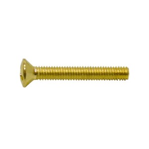 Powerlines® Electrical Socket Screws, M3.5 x 25mm, Electric Brass