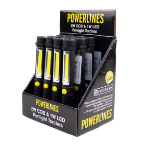 Powerlines® LED Penlight Torch CDU