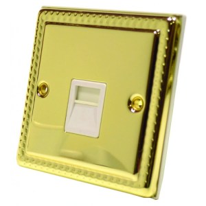 CenturionĀ® Georgian Triple Switch -White Switch