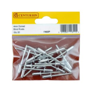 Centurion® Domed Blind Rivets, 4mm x 10.3mm
