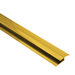 Centurion® Round Edge Floor Strips, 900mm, Matt Gold