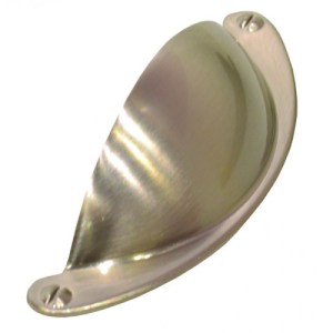CenturionĀ® Shaker Drawer Pull, Brushed Nickel, 64mm