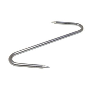 CenturionĀ® 175mm ZP 'S' Butchers Hooks