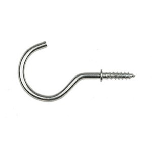 CenturionĀ® 50mm ZP Cup Hooks (Pack of 4)