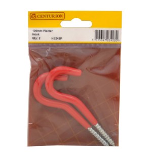 CenturionĀ® 100mm Planter Hook (Pack of 2)