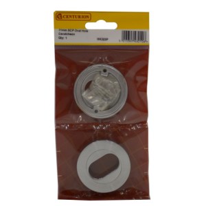 Centurion® 51mm SCP Oval Hole Escutcheon