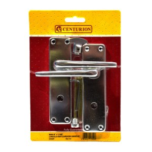 Centurion® Lincoln Lever Lock Set, Polished Anodised Aluminium, 150mm x 40mm