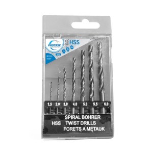 Centurion® ProTask Metric High Speed Twist Drill Bit 7 piece Set
