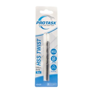 CenturionĀ® ProTask High Speed Twist Drill Bit (5mm)
