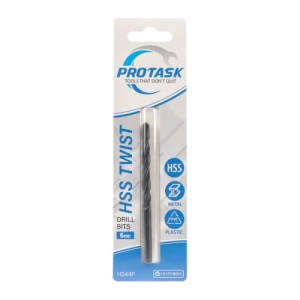 CenturionĀ® ProTask High Speed Twist Drill Bit (6mm)