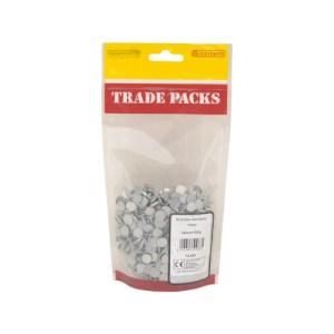 Tradepack® Large Head Felt Nails, 13mm x 3mm, Galvanised