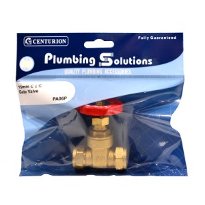 Plumbing Solutions® Brass Gate Valves, 15mm C x C