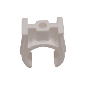 Plumbing Solutions® Plastic Snap Fix Pipe Clips, 15mm