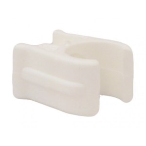Plumbing Solutions® Plastic Snap Fix Pipe Clips, 22mm