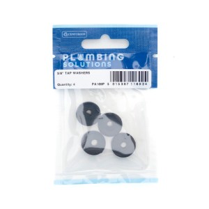 Plumbing Solutions® 3/8" Tap Washers (Pack of 4)