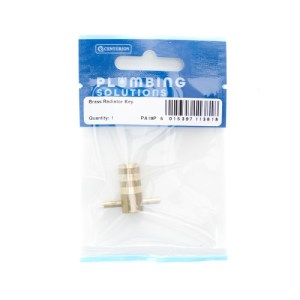 Plumbing Solutions® Brass T Bar Radiator Key