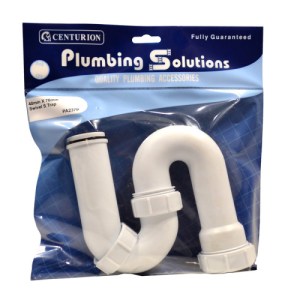 Plumbing Solutions® Swivel 'S' Trap, 40 x 76mm