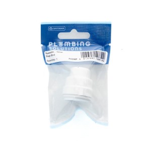Plumbing Solutions® Plastic Stop End, 15mm