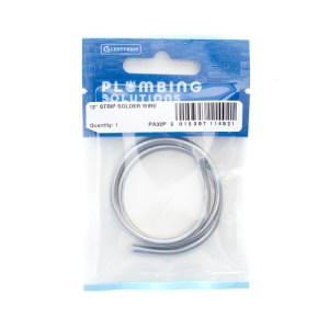 Plumbing Solutions® Tin Lead Solder Wire, 300mm Strip