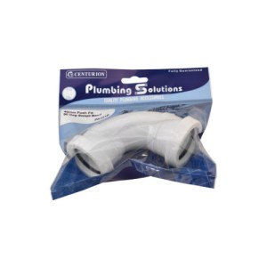 Plumbing Solutions® Push Fit 90  ? Swept Bend, 40mm