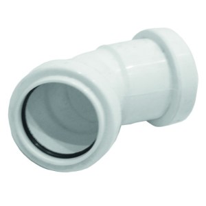 Plumbing Solutions® Push Fit 45  ?Swept Bend, 32mm
