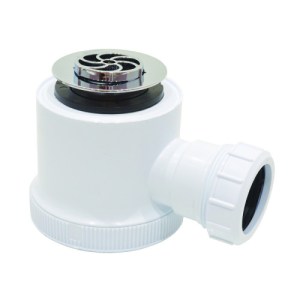 Plumbing Solutions® Shower Trap, 50 x 40mm Seal