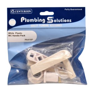 Plumbing Solutions® White Plastic Cistern Handle