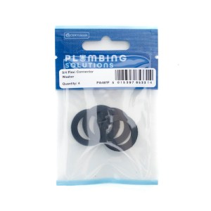 Plumbing Solutions® 3/4" Flexi Connector Washer (Pack of 4)