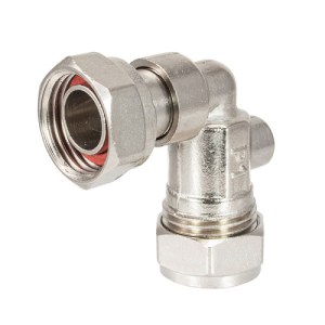 Plumbing Solutions® 15 x 1/2 Angle Service Valve