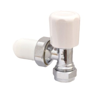 Plumbing Solutions® 8mm Angled Radiator Valve