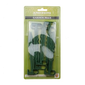 Andersons® Garden Pegs, Green, 35 x 140cm