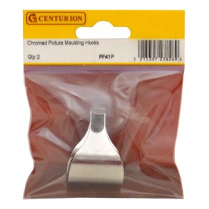 Centurion® Picture Moulding Hooks, Chromed
