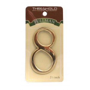 Initial MonogramĀ® 2 1/2" Gold Effect Pullman Numeral 8