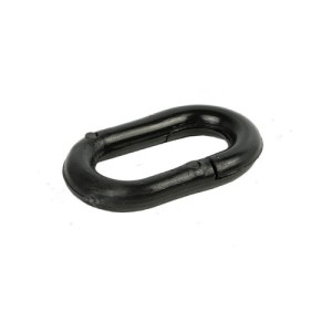 Centurion® Temporary Barrier Black Connecting Chain Links