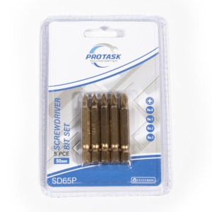 Centurion® ProTask 50mm Titanium Coated Pozi Assorted Screwdriver Bit Set