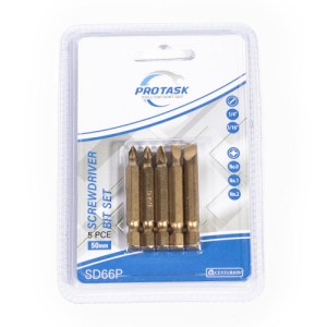 Centurion® ProTask 50mm Titanium Coated Assorted Screwdriver Bit Set