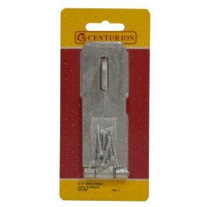 Centurion® Safety Hasp and Staples, Zinc Plated, 115mm