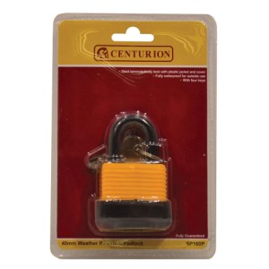Centurion® Weather Resistant Padlock, 40mm