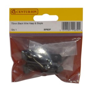 Centurion® 75mm (3") EXB Wire Hasp & Staple