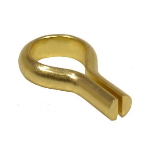 Centurion® Banjo Bookcase Studs, 30mm x 19mm, Brassed