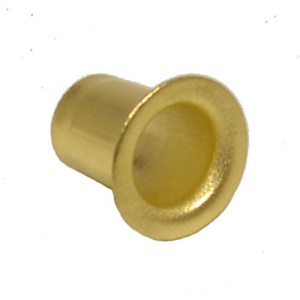 Centurion® Banjo Bookcase Sockets, 10mm x 9mm, Brassed