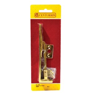 CenturionĀ® Solid Brass Flush Bolt, Polished Brass, 150mm