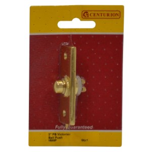 CenturionĀ® Solid Brass Bell Push, 75mm