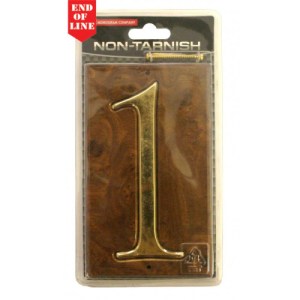 CenturionĀ® Walnut/Gold Numbered Plaque 1