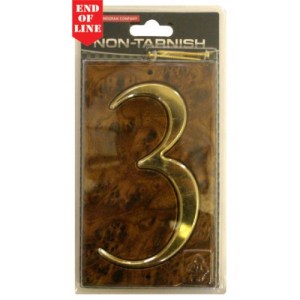 CenturionĀ® Walnut/Gold Numbered Plaque 3