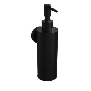 ROTHLEY Round Soap Dispenser 180ml Matt Black