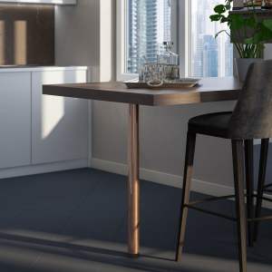 ROTHLEY 60mm x 870mm Antique Copper - Worktop Support Leg